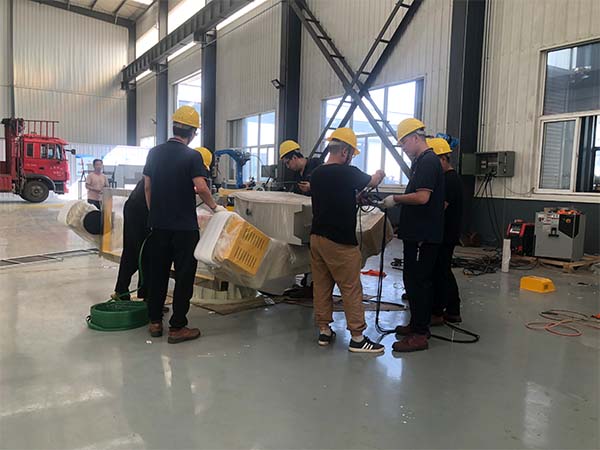 三軸焊接變位機生產流程