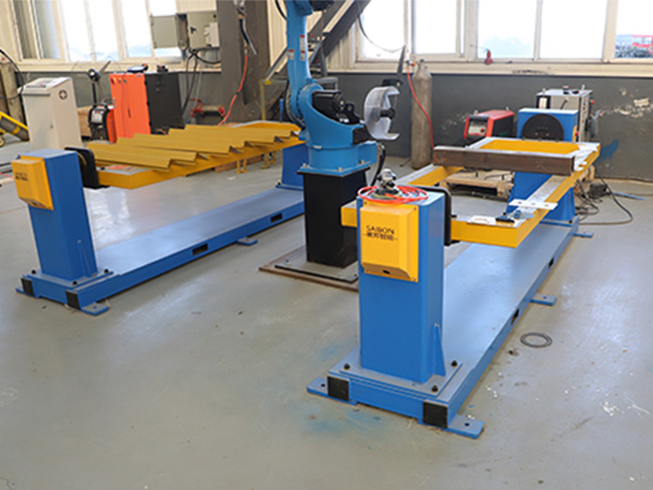 焊接變位機使用壽命較長，實現較高的生產效益