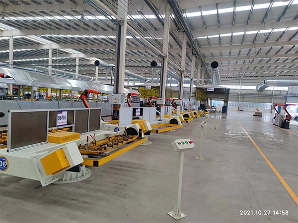 柔性自動化生產線多種功能