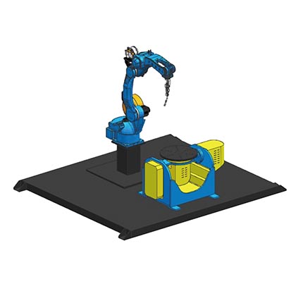 U型雙軸變位機工作站